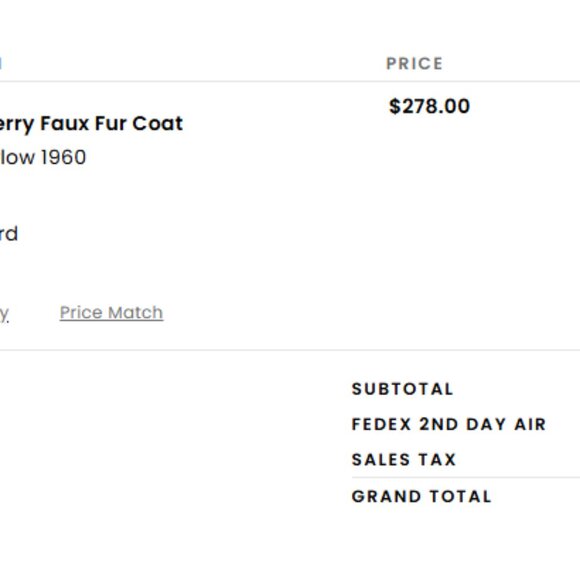 House of Harlow 1960 x REVOLVE Perry Faux Fur Cpat - Picture 15 of 15